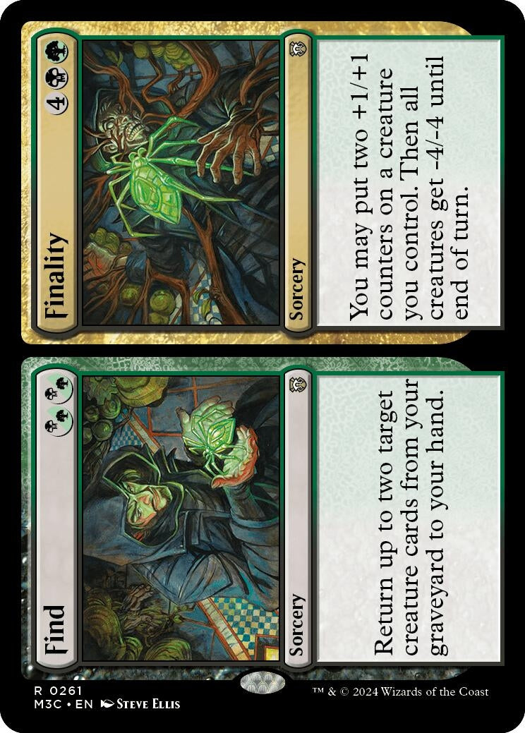 Image for Find // Finality (Ripple Foil) (261) (Modern Horizons 3) - Magic: The Gathering