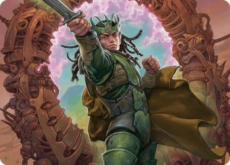 Image for Eladamri, Korvecdal Art Card (9) (Modern Horizons 3) - Magic: The Gathering