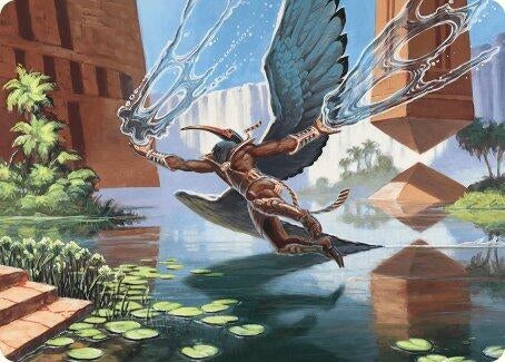 Image for Nadu, Winged Wisdom Art Card (14) (Modern Horizons 3) - Magic: The Gathering