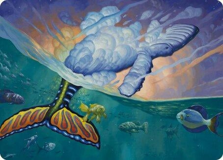 Image for Dreamtide Whale Art Card (2) (Modern Horizons 3) - Magic: The Gathering