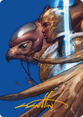 Image for Arna Kennerud, Skycaptain Art Card (Gold-Stamped Signature) (48) (Modern Horizons 3) - Magic: The Gathering