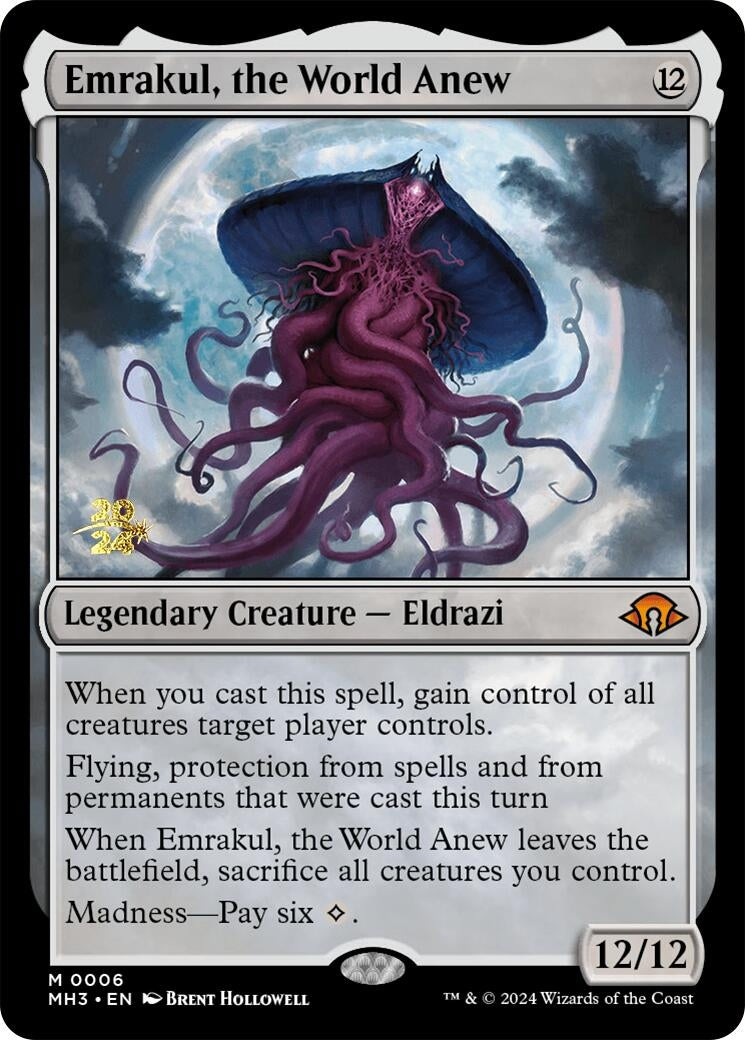 Image for Emrakul, the World Anew (6) (Prerelease Cards) - Magic: The Gathering