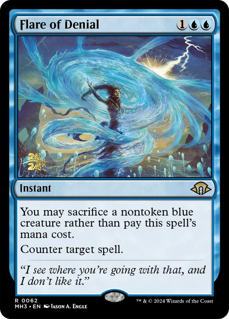 Image for Flare of Denial (62) (Prerelease Cards) - Magic: The Gathering