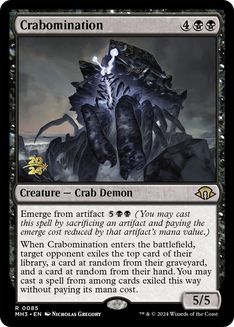 Image for Crabomination (85) (Prerelease Cards) - Magic: The Gathering