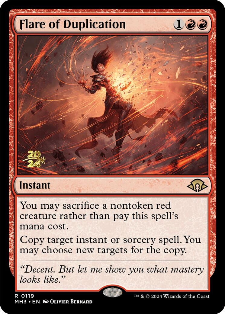 Image for Flare of Duplication (119) (Prerelease Cards) - Magic: The Gathering