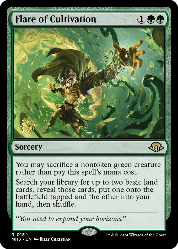 Image for Flare of Cultivation (154) (Prerelease Cards) - Magic: The Gathering