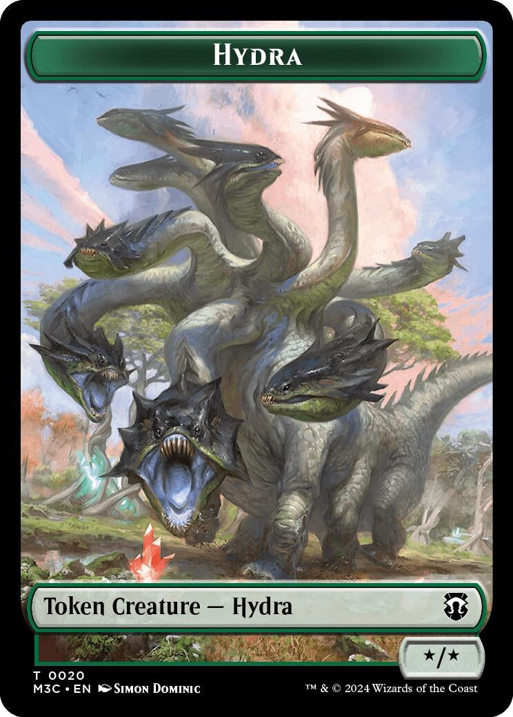 Image for Hydra // Boar Double-Sided Token (20 // 17) (Modern Horizons 3) - Magic: The Gathering