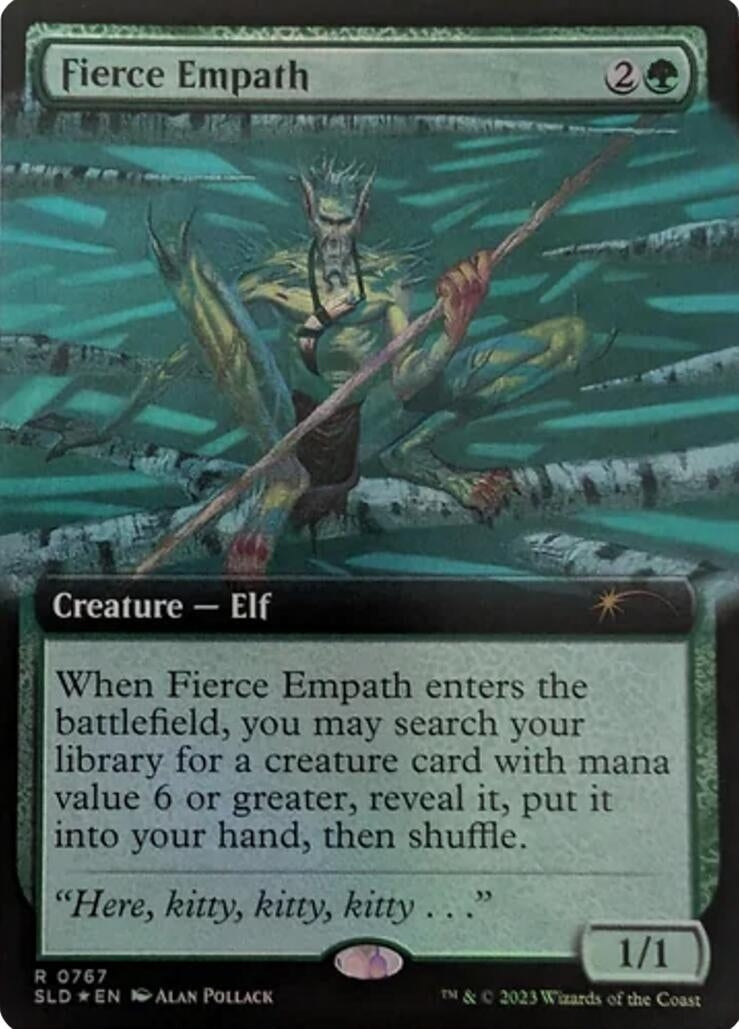 Image for Fierce Empath (Extended Art) (767) (Secret Lair Drop Series) - Magic: The Gathering