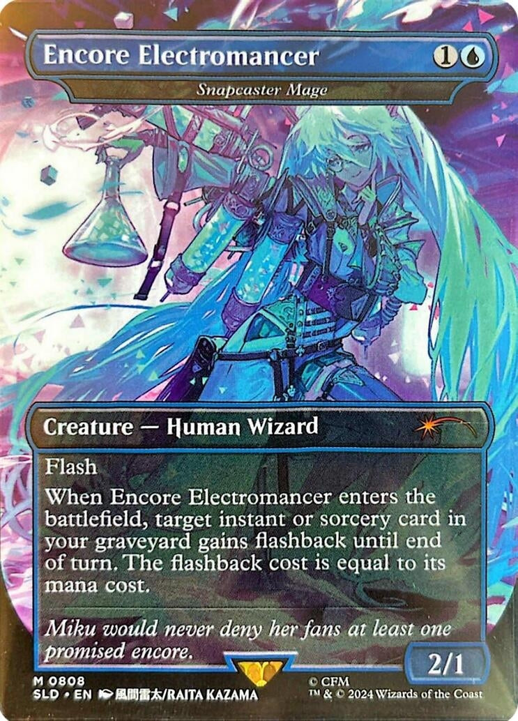 Image for Encore Electromancer - Snapcaster Mage (808) (Secret Lair Drop Series) - Magic: The Gathering