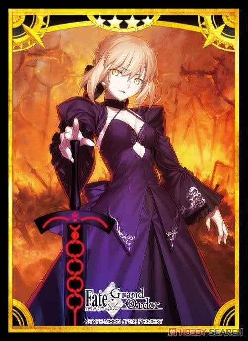 Image for Broccoli Character Sleeve: Fate/Grand Order - Saber/Arturia Pendragon (Alter) (80 pack) - Card Sleeves