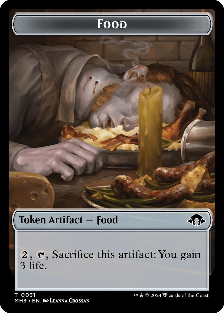 Image for Food // Energy Reserve Double-Sided Token (31 // 36) (Modern Horizons 3) - Magic: The Gathering