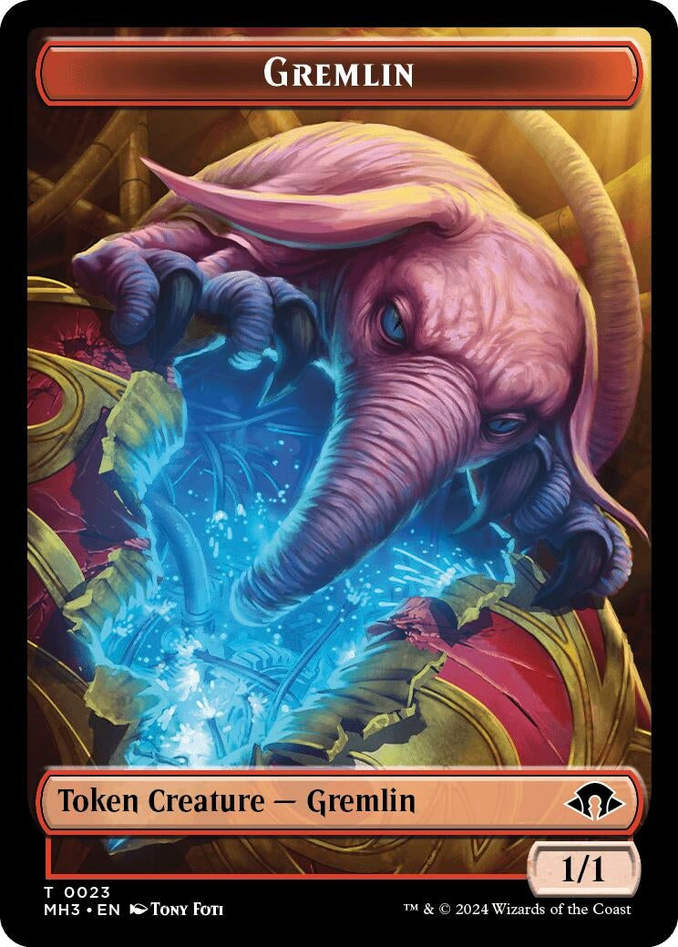 Image for Gremlin // Energy Reserve Double-Sided Token (23 // 36) (Modern Horizons 3) - Magic: The Gathering