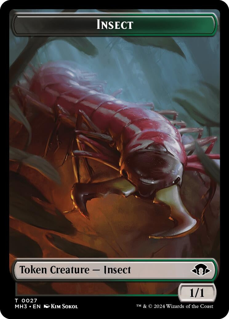 Image for Insect Token (0027) (27) (Modern Horizons 3) - Magic: The Gathering