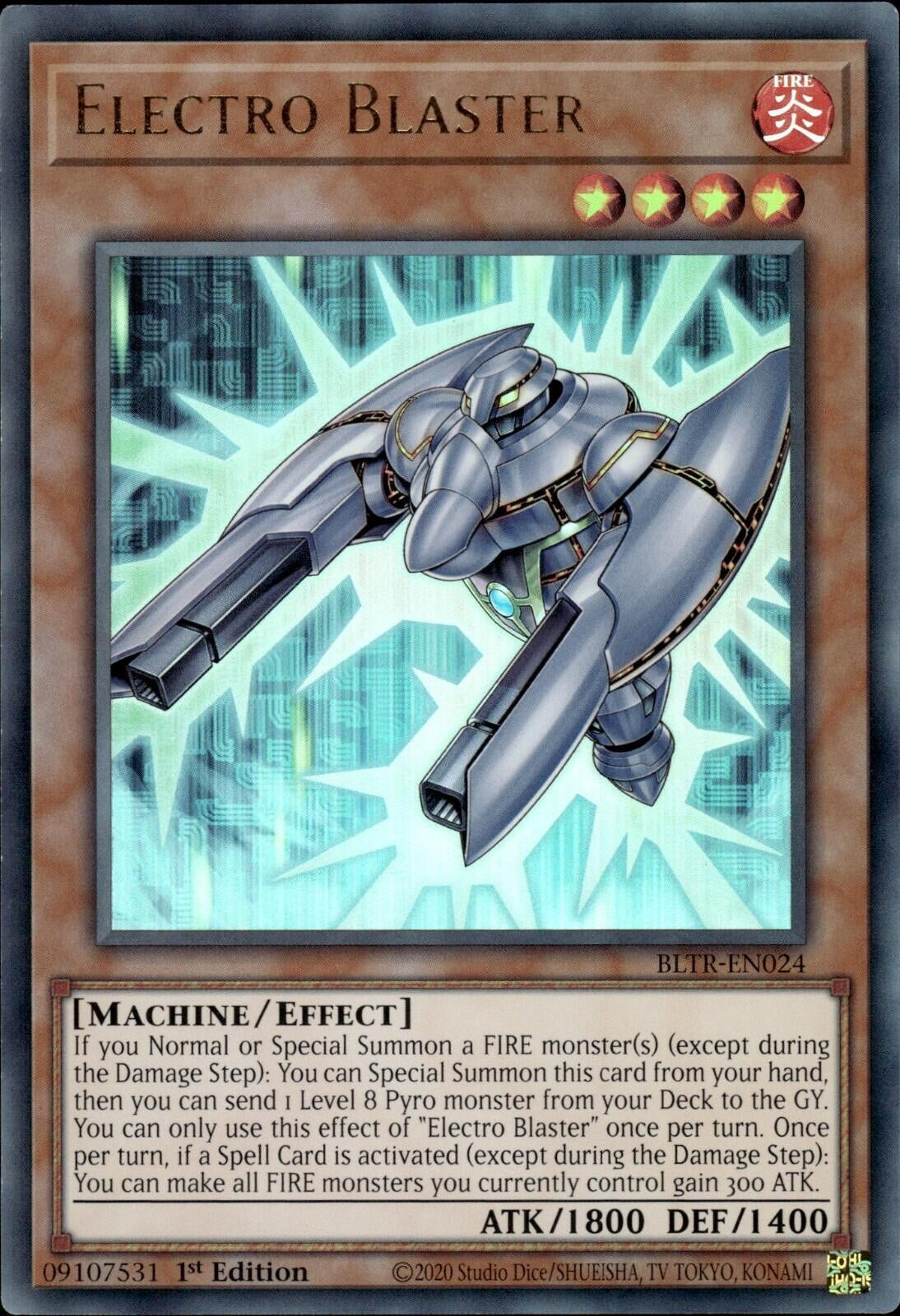 Image for Electro Blaster (BLTR-EN024) (BLTR) - YuGiOh