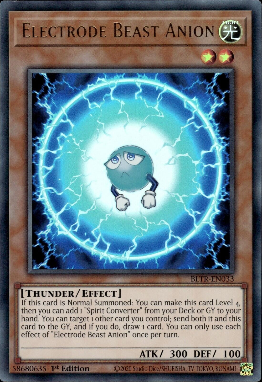 Image for Electrode Beast Anion (BLTR-EN033) (BLTR) - YuGiOh