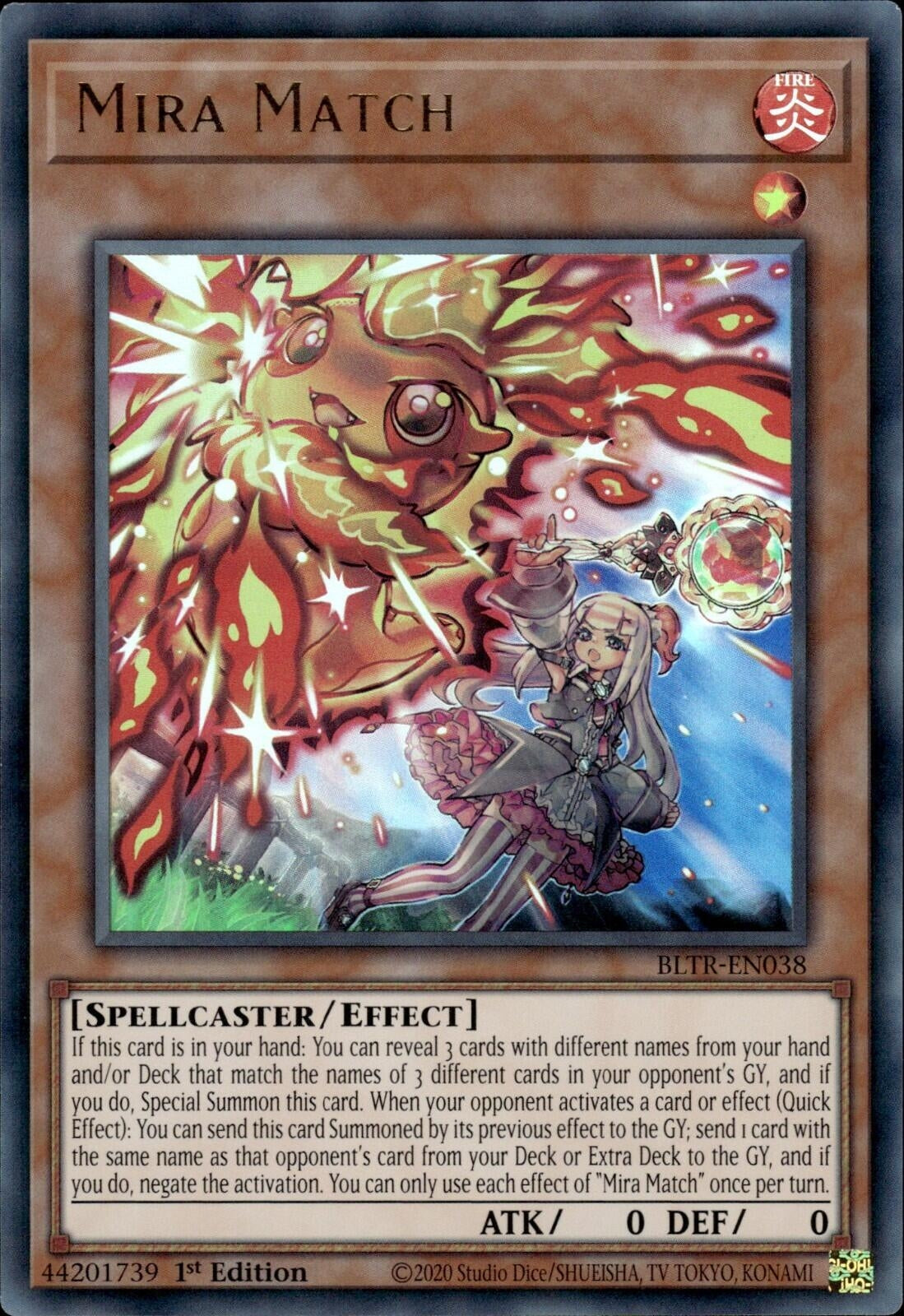 Image for Mira Match (BLTR-EN038) (BLTR) - YuGiOh