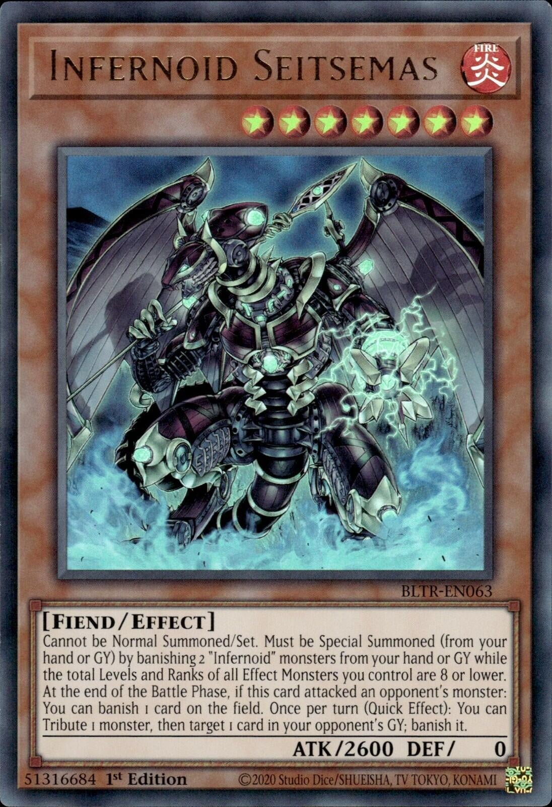 Image for Infernoid Seitsemas (BLTR-EN063) (BLTR) - YuGiOh