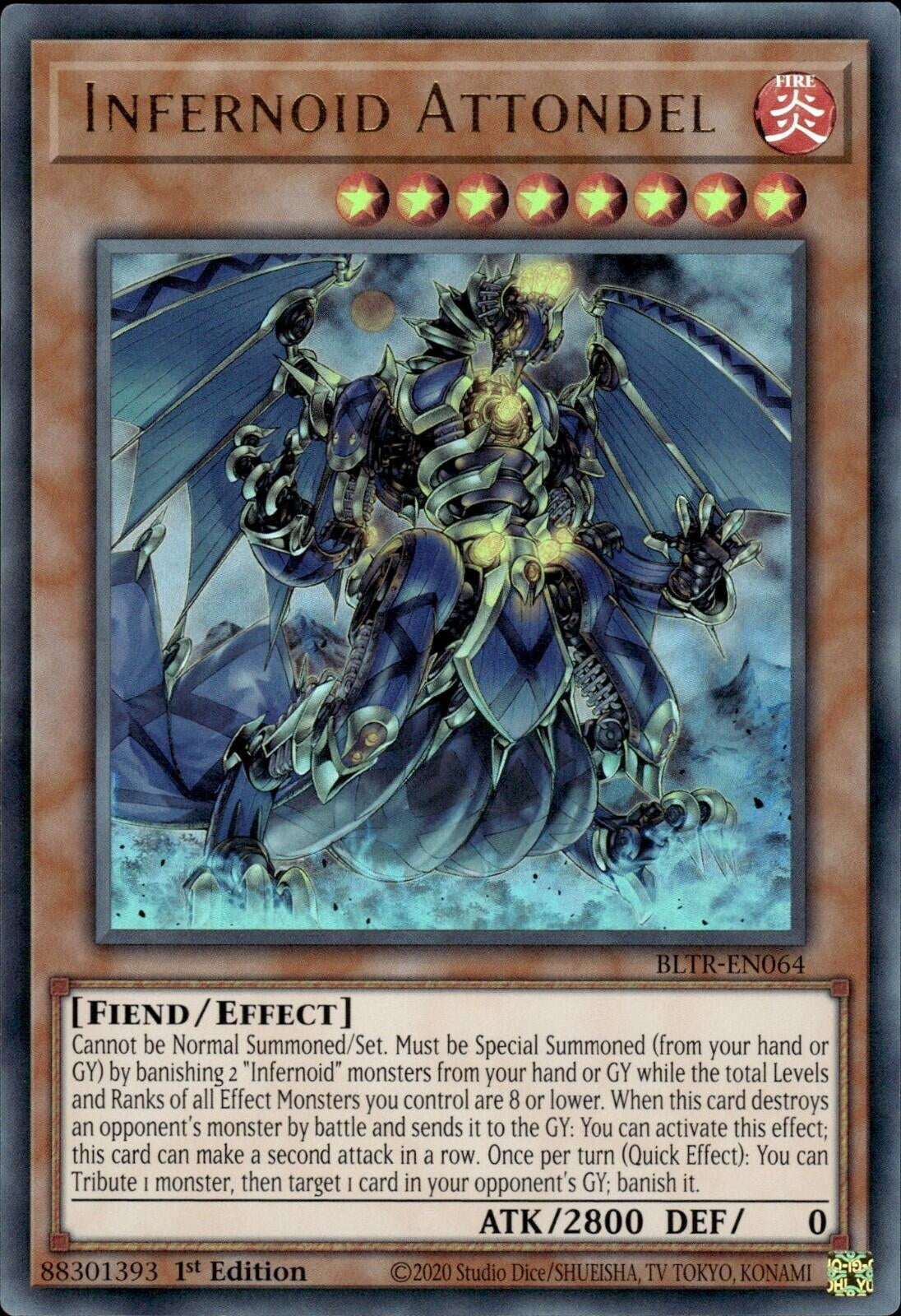 Image for Infernoid Attondel (BLTR-EN064) (BLTR) - YuGiOh