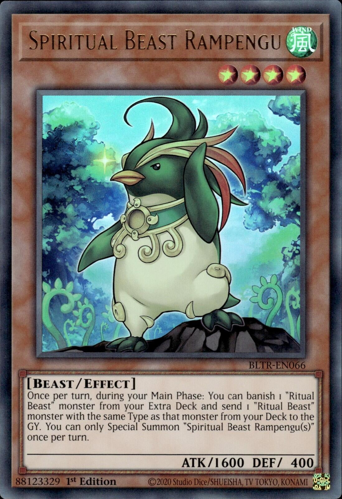 Image for Spiritual Beast Rampengu (BLTR-EN066) (BLTR) - YuGiOh