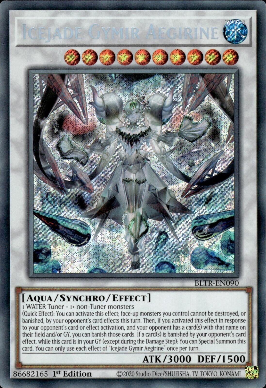 Image for Icejade Gymir Aegirine (BLTR-EN090) (BLTR) - YuGiOh
