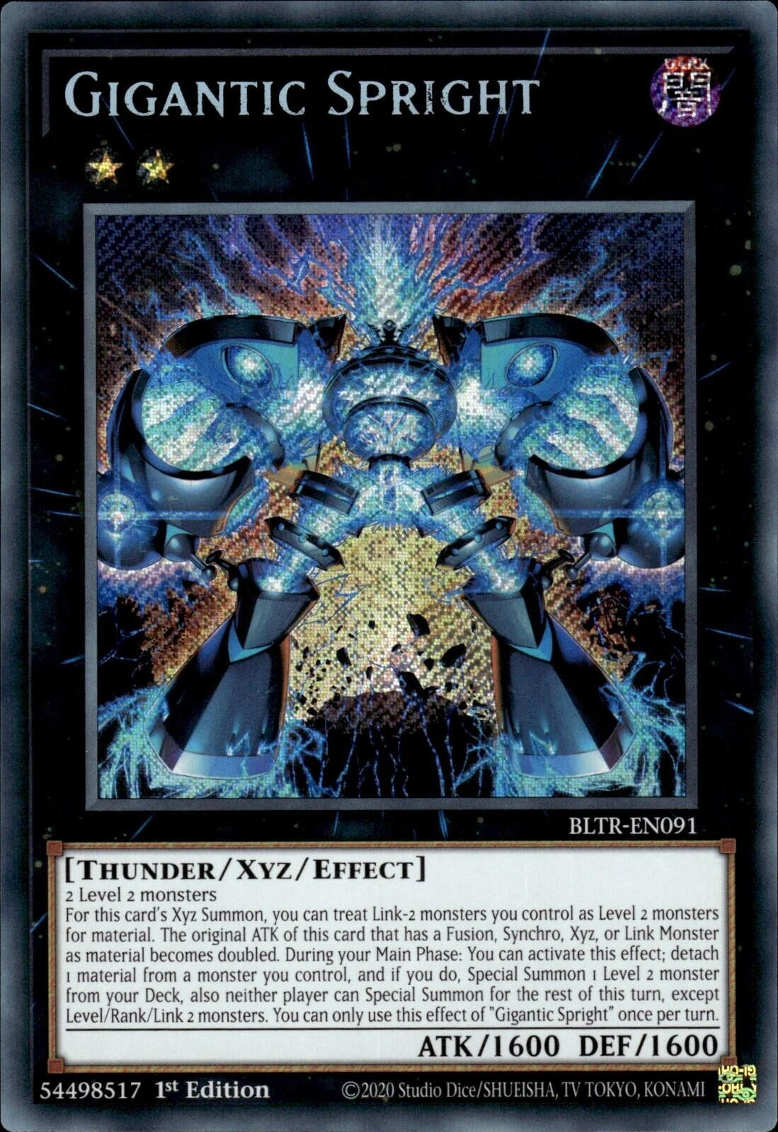 Image for Gigantic Spright (BLTR-EN091) (BLTR) - YuGiOh