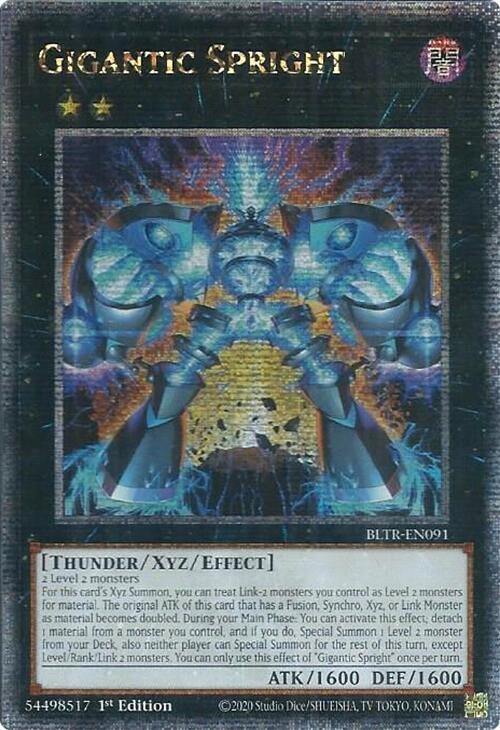 Image for Gigantic Spright (Quarter Century Secret Rare) (BLTR-EN091) (BLTR) - YuGiOh