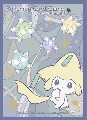 Image for Pokemon TCG: Pokemon Center Japan Exclusive Card Sleeves - Jirachi and Minior (64-Pack) - Card Sleeves