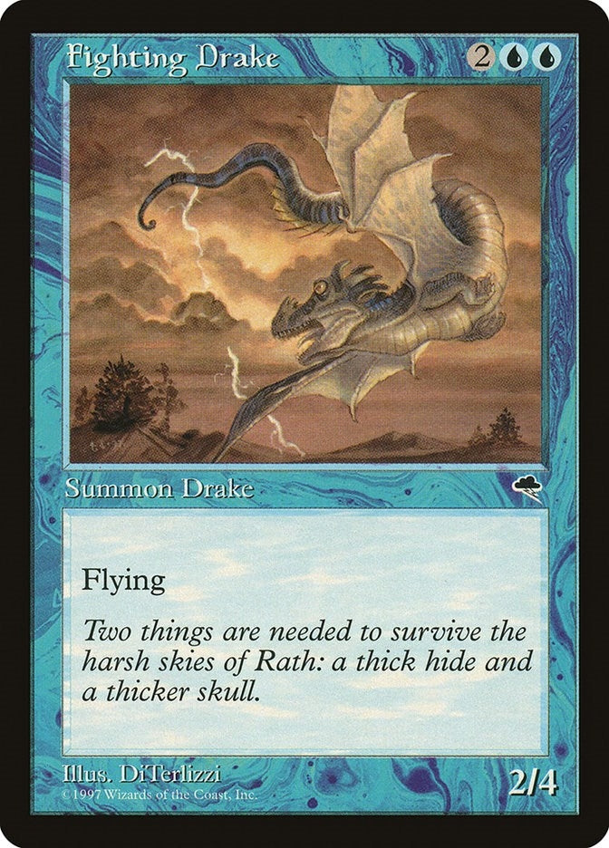 Image for Fighting Drake (63) (Tempest) - Magic: The Gathering