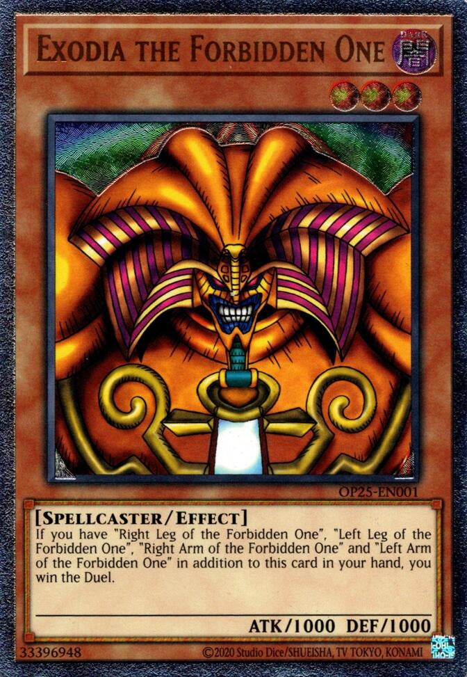 Image for Exodia the Forbidden One (UTR) (OP25-EN001) (OP25) - YuGiOh