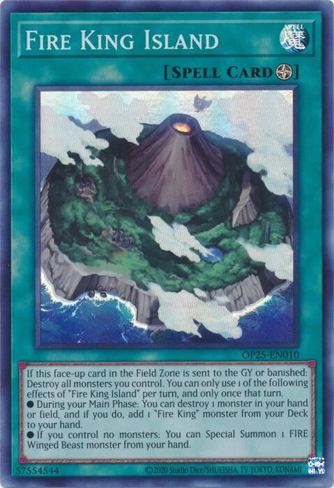 Fire King Island (OP25-EN010) (OP25)