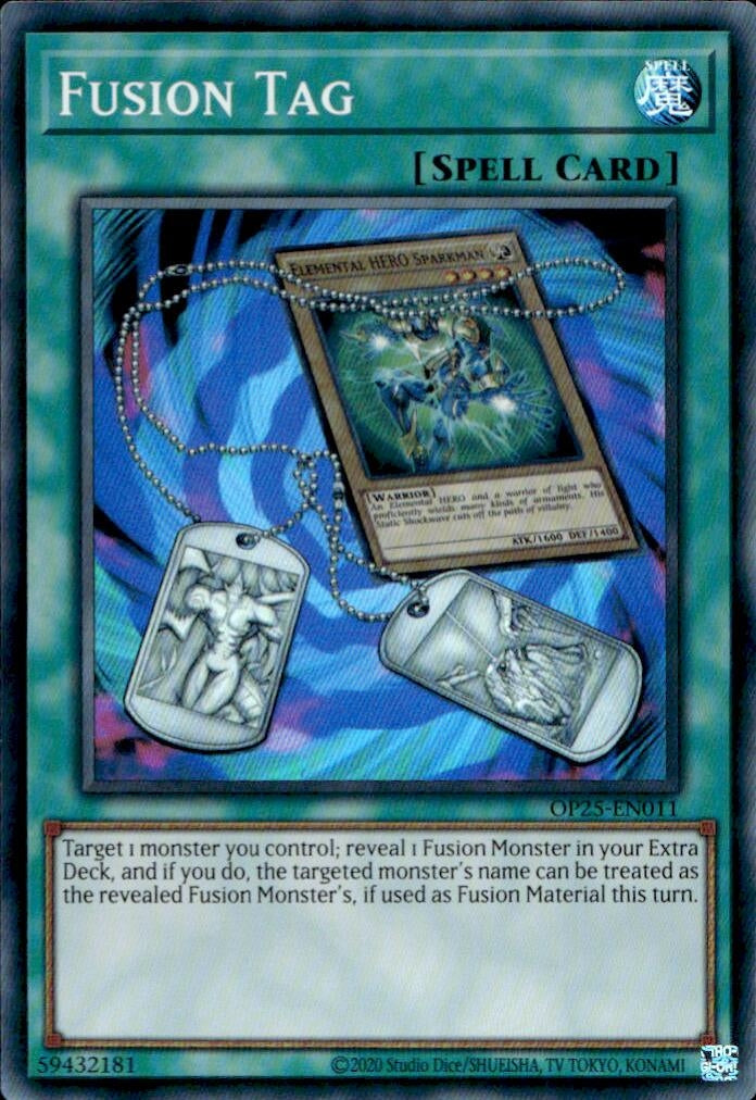Image for Fusion Tag (OP25-EN011) (OP25) - YuGiOh