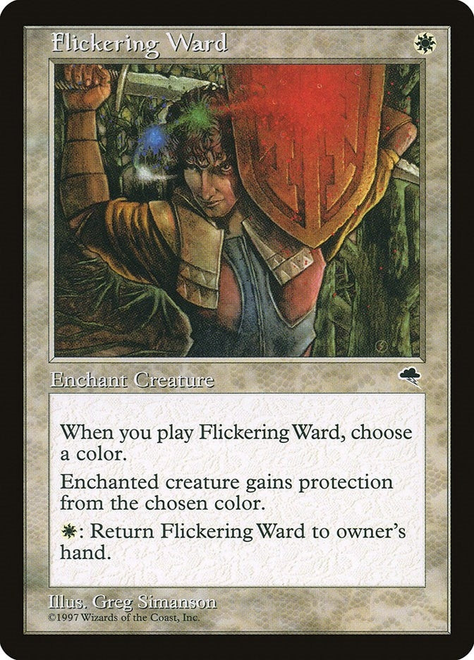 Image for Flickering Ward (19) (Tempest) - Magic: The Gathering