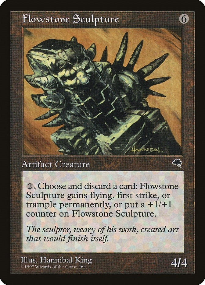 Image for Flowstone Sculpture (288) (Tempest) - Magic: The Gathering
