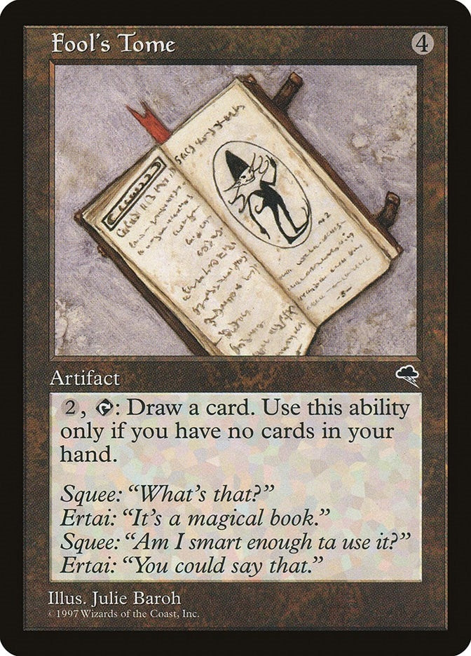 Image for Fool's Tome (289) (Tempest) - Magic: The Gathering