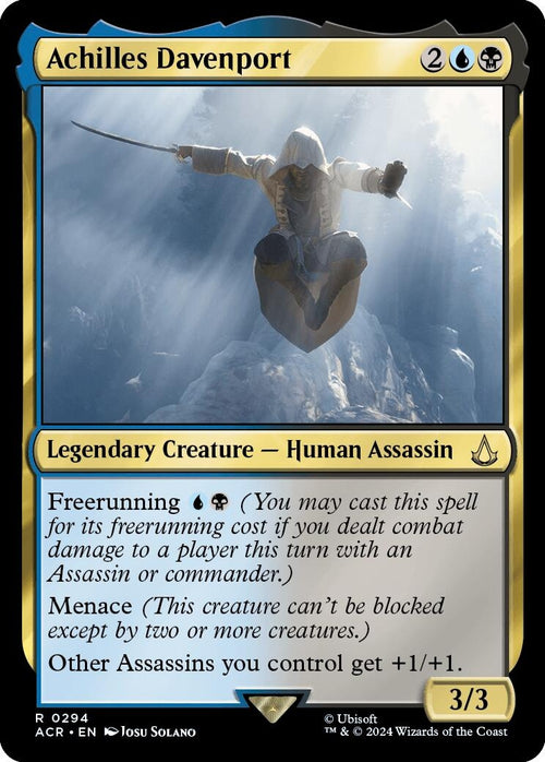 Image for Achilles Davenport (294) (Universes Beyond: Assassin's Creed) - Magic: The Gathering