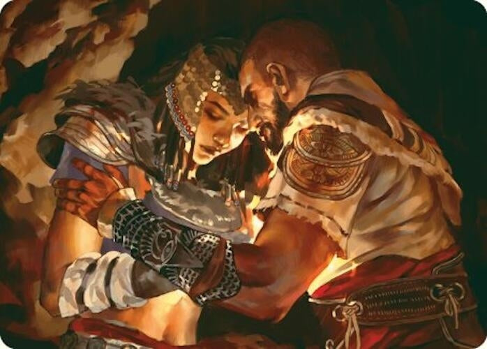 Image for Cathartic Reunion Art Card (11) (Universes Beyond: Assassin's Creed) - Magic: The Gathering