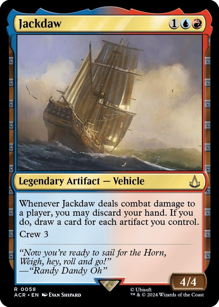 Image for Jackdaw (58) (Universes Beyond: Assassin's Creed) - Magic: The Gathering