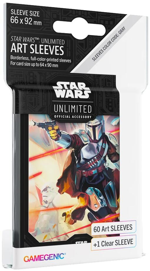 Image for Star Wars: Unlimited Art Sleeves - Mandalorian - Card Sleeves