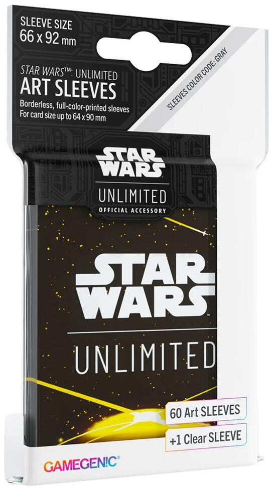 Image for Star Wars: Unlimited Art Sleeves - Card Back Yellow - Card Sleeves
