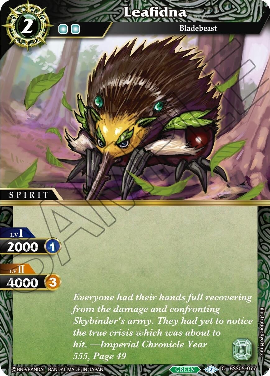 Image for Leafidna (BSS05-077) (Strangers in the Sky) - Battle Spirits Saga