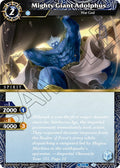 Image for Mighty Giant Adolphus (BSS05-097) (Strangers in the Sky) - Battle Spirits Saga