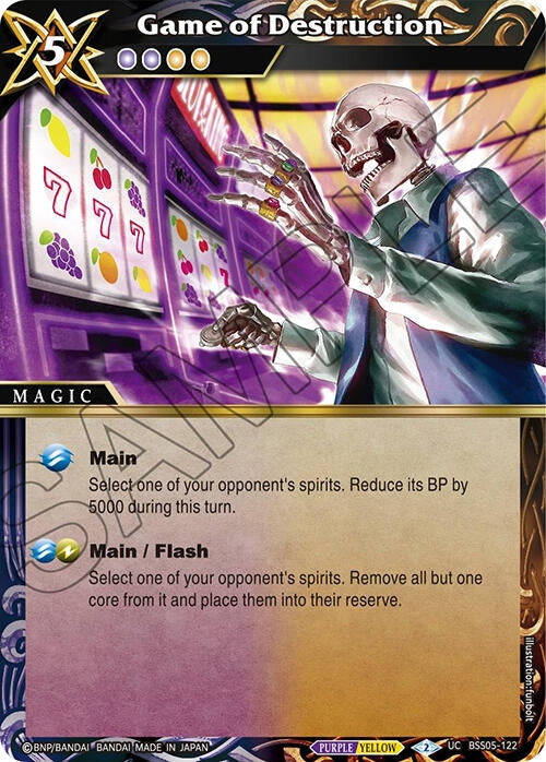 Image for Game of Destruction (BSS05-122) (Strangers in the Sky) - Battle Spirits Saga