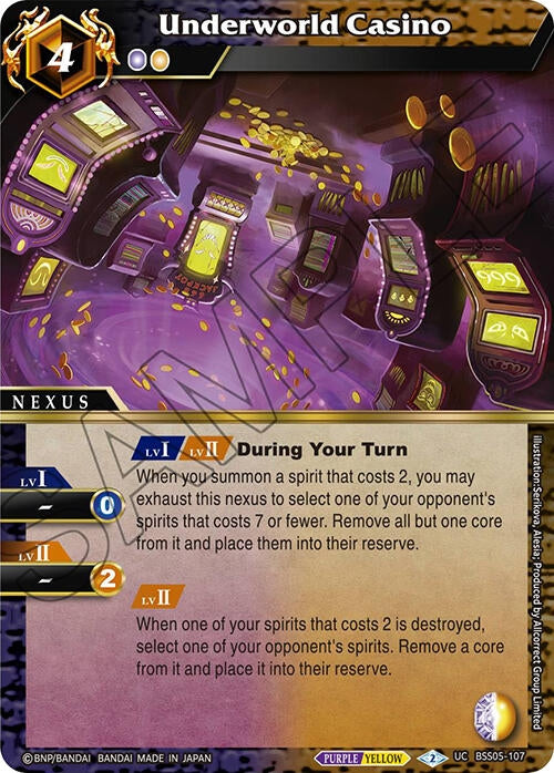 Image for Underworld Casino (BSS05-107) (Strangers in the Sky) - Battle Spirits Saga