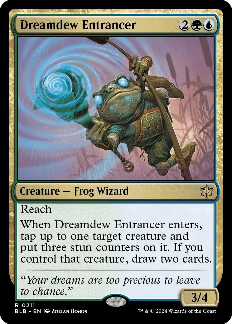 Image for Dreamdew Entrancer (211) (Bloomburrow) - Magic: The Gathering