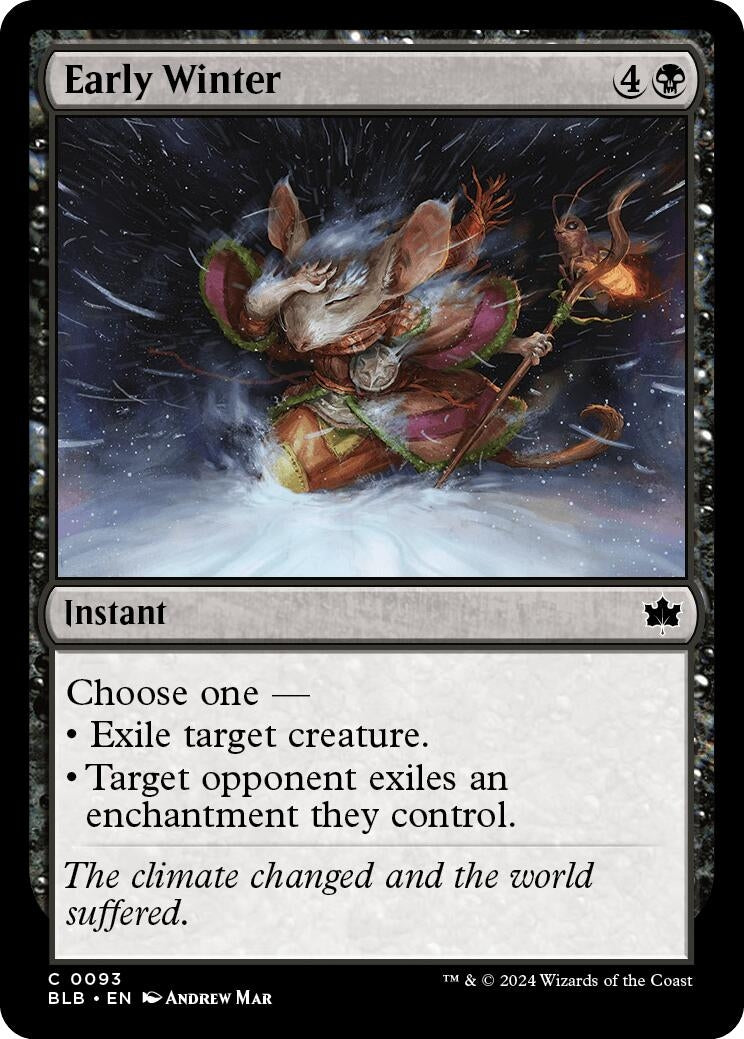 Image for Early Winter (93) (Bloomburrow) - Magic: The Gathering