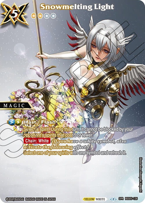 Image for Snowmelting Light (SPR) (BSS05-126) (Strangers in the Sky) - Battle Spirits Saga