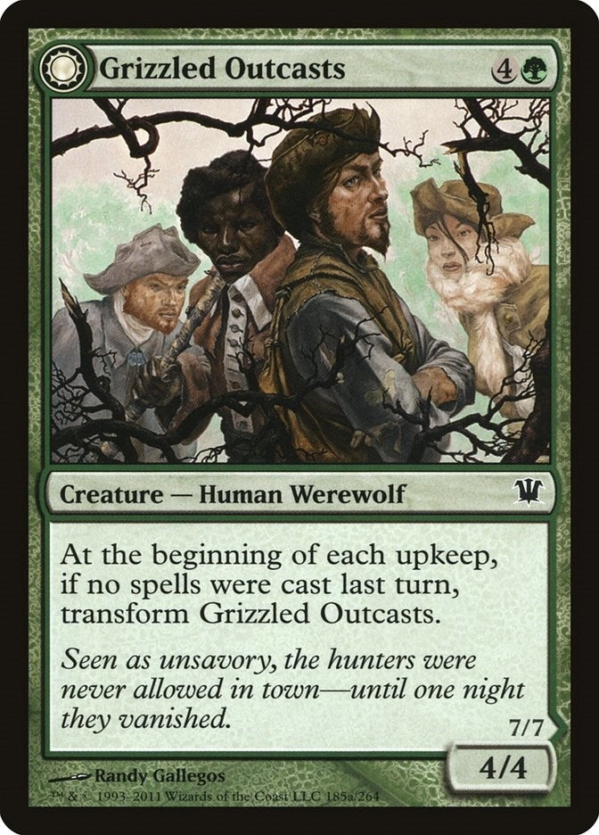 Image for Grizzled Outcasts (185) (Innistrad) - Magic: The Gathering