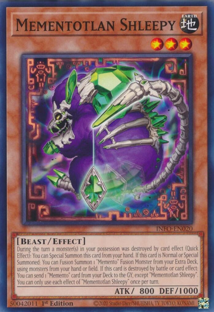 Image for Mementotlan Shleepy (INFO-EN020) (INFO) - YuGiOh