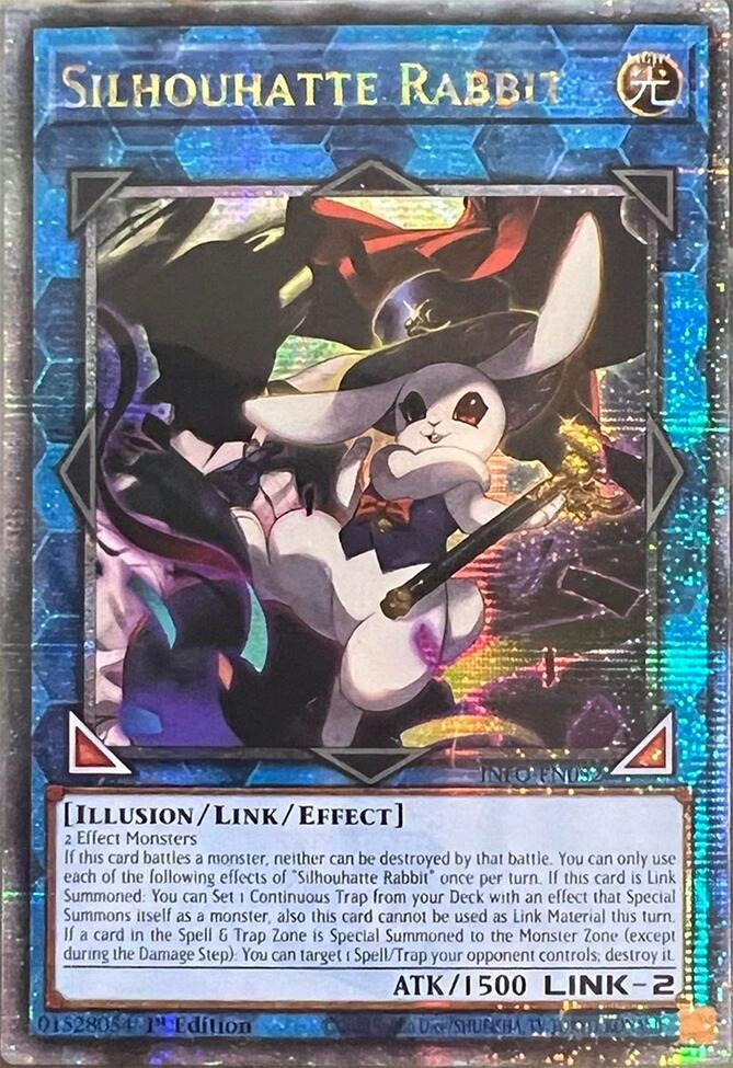 Image for Silhouhatte Rabbit (Quarter Century Secret Rare) (INFO-EN052) (INFO) - YuGiOh