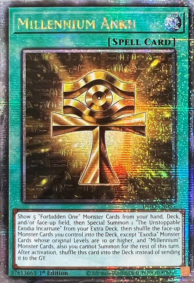 Image for Millennium Ankh (Quarter Century Secret Rare) (INFO-EN053) (INFO) - YuGiOh